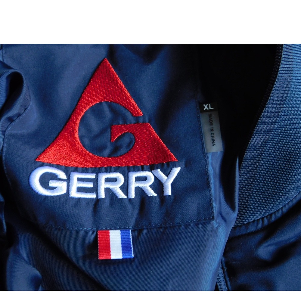 Gerry Men's Navy Blue Puffer Insulated Bomber Jacket, Size XL, Outdoors, Casual - Picture 5 of 8